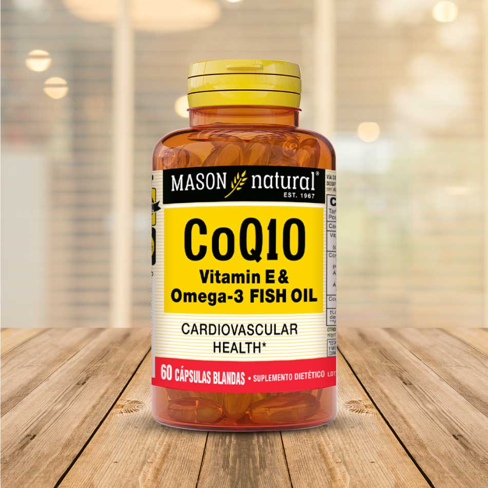 CoQ10 (Vitamina E & Omega 3 Fish Oil)